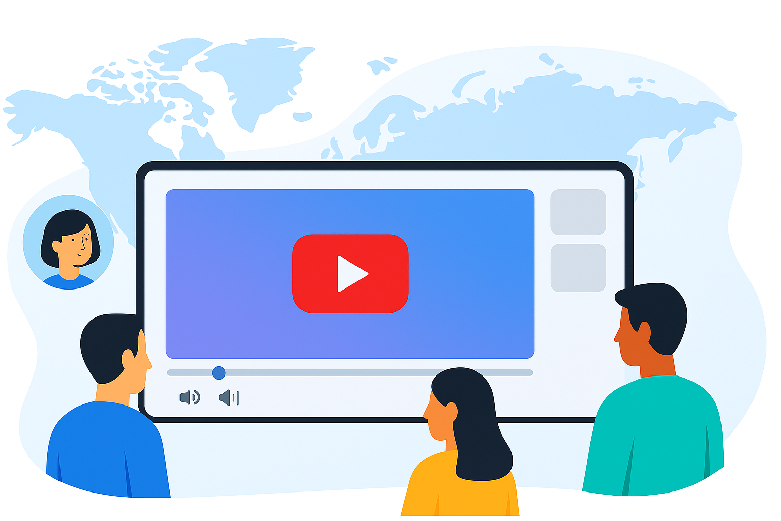 YouTube video with subtitles example